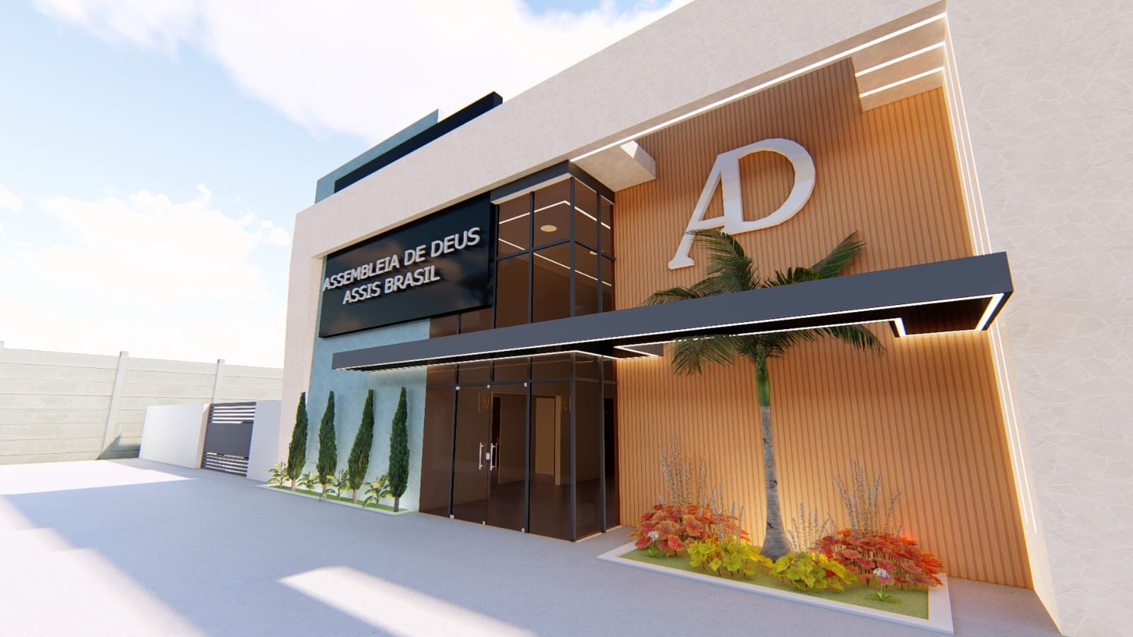 Planta e projeto da obra